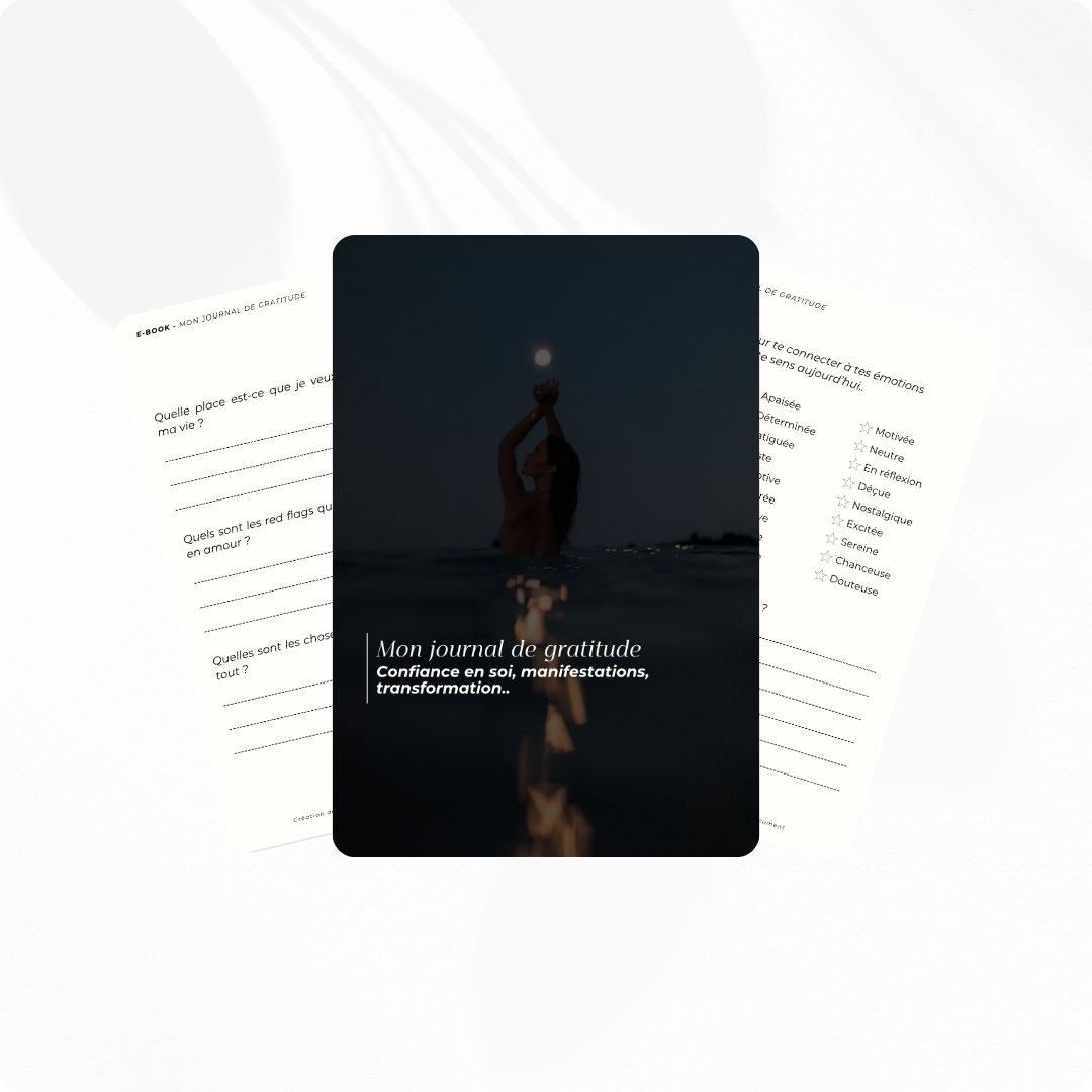 E-book : Mon journal de gratitude à compléter