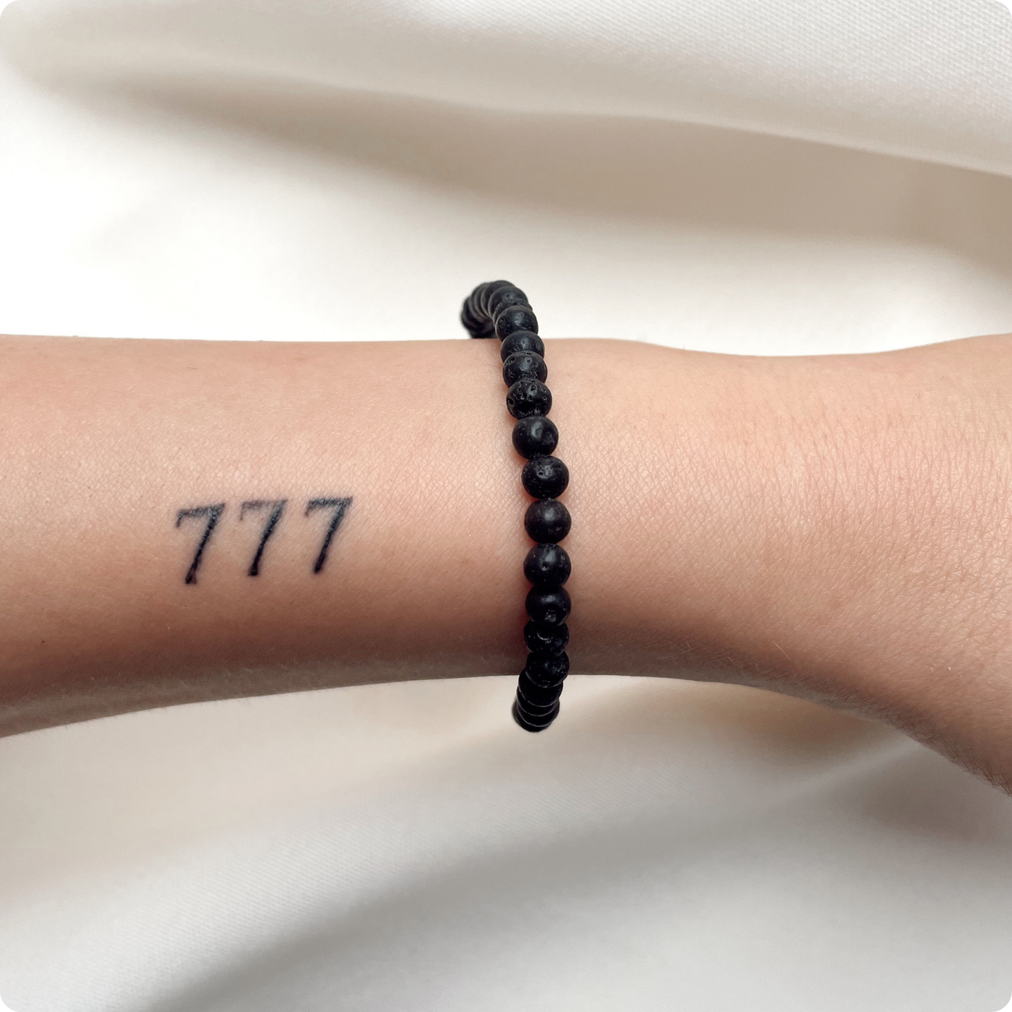 Bracelet en Pierre de Lave